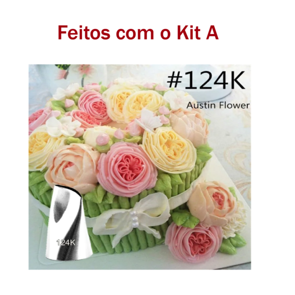 Kit com 5 bicos para  pétalas de rosas - Image 4