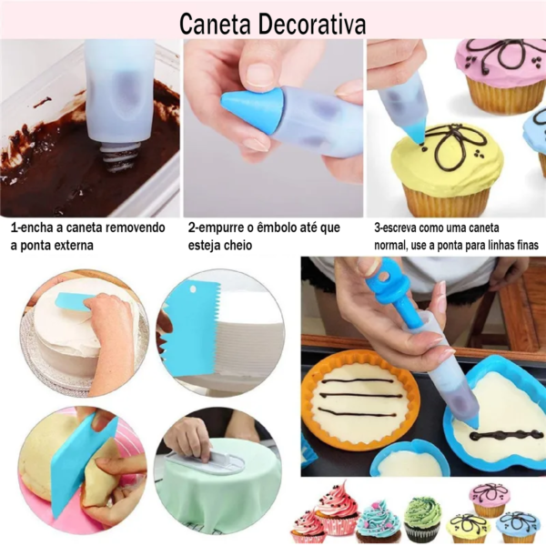 Kit Completo de Confeitaria com 220 peças - Image 7